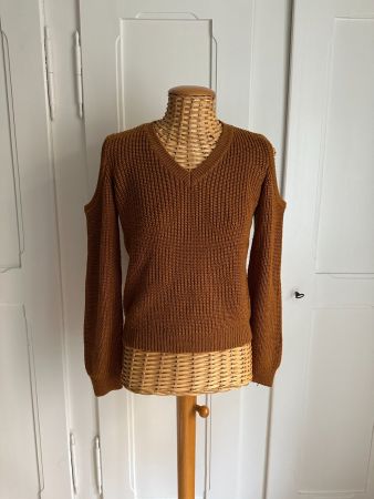 LOVERS + FRIENDS - Strickpullover cognac XS
