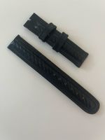 Uhrenband, Leder schwarz, 18mm