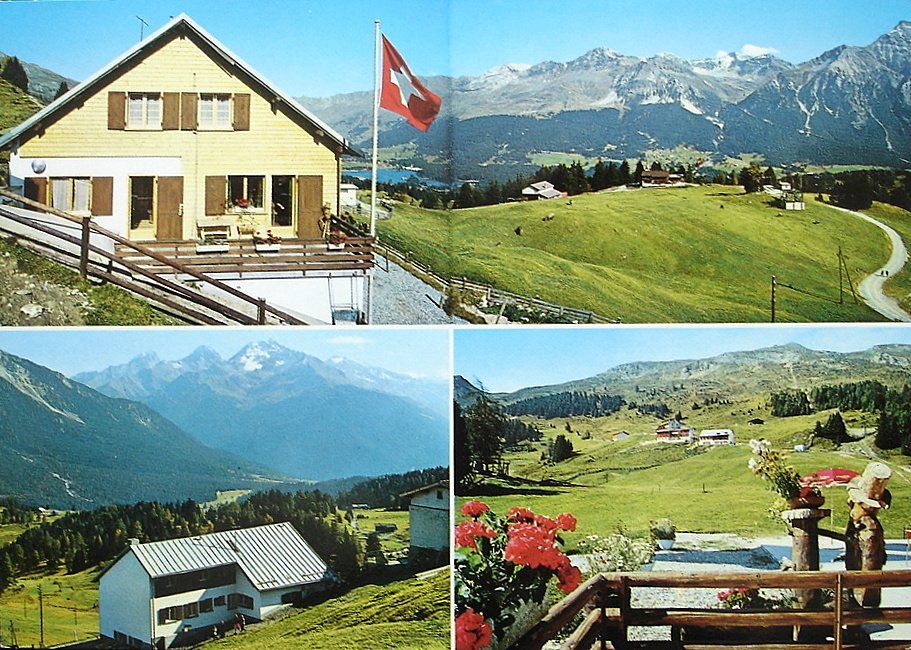Ansichtskarten: LENZERHEIDE Tgantieni Ferienheim Brunella – Neu (gemäss Beschreibung) aus Jona von philajona