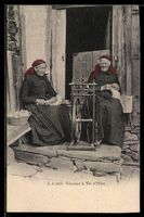 Val-d'Illiez, Fileuses, Zwei alte Frauen