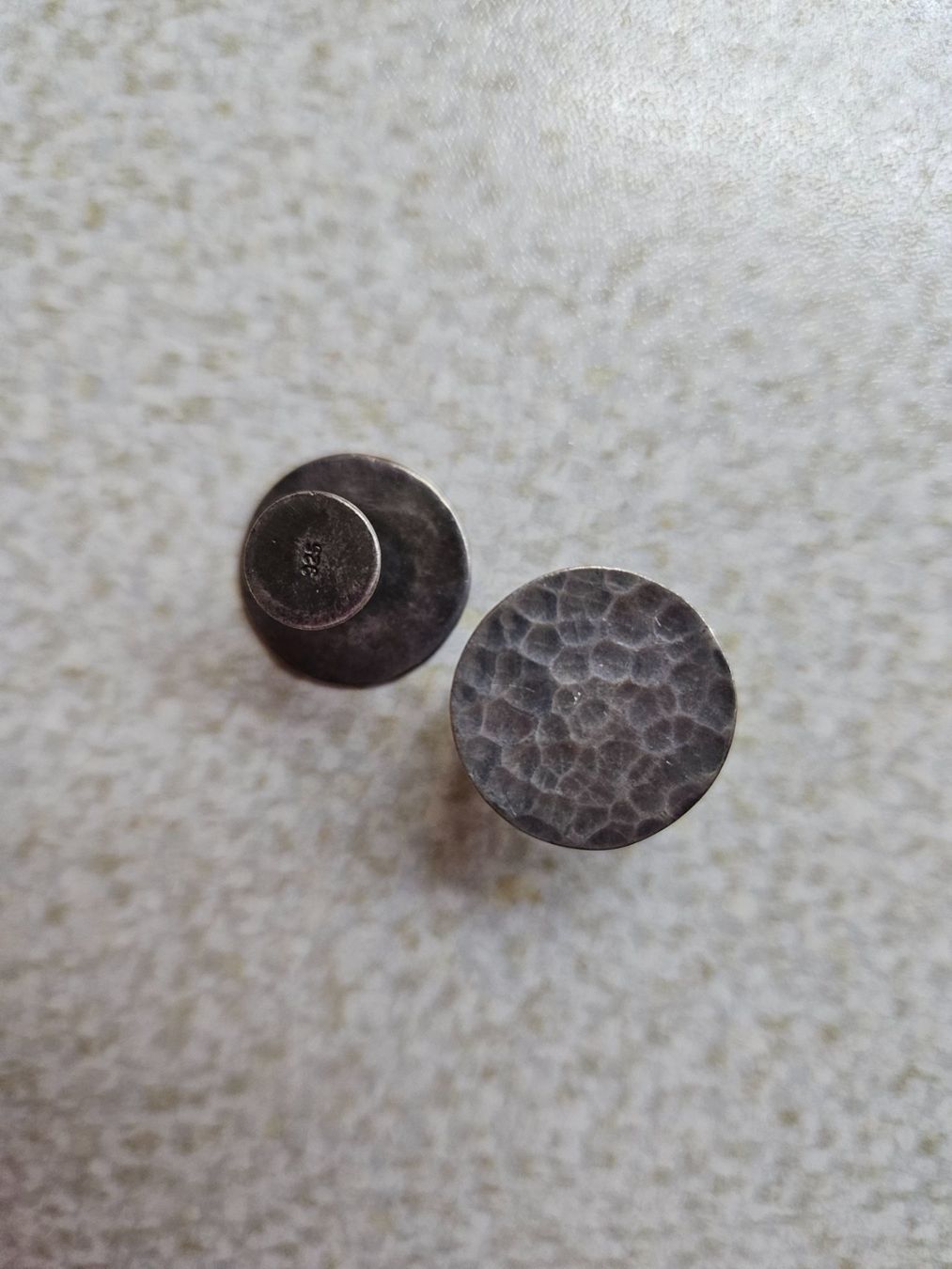 Manschettenknöpfe: Manschettenknöpfe Silber 925 – Gebraucht aus Urdorf von Colina 2