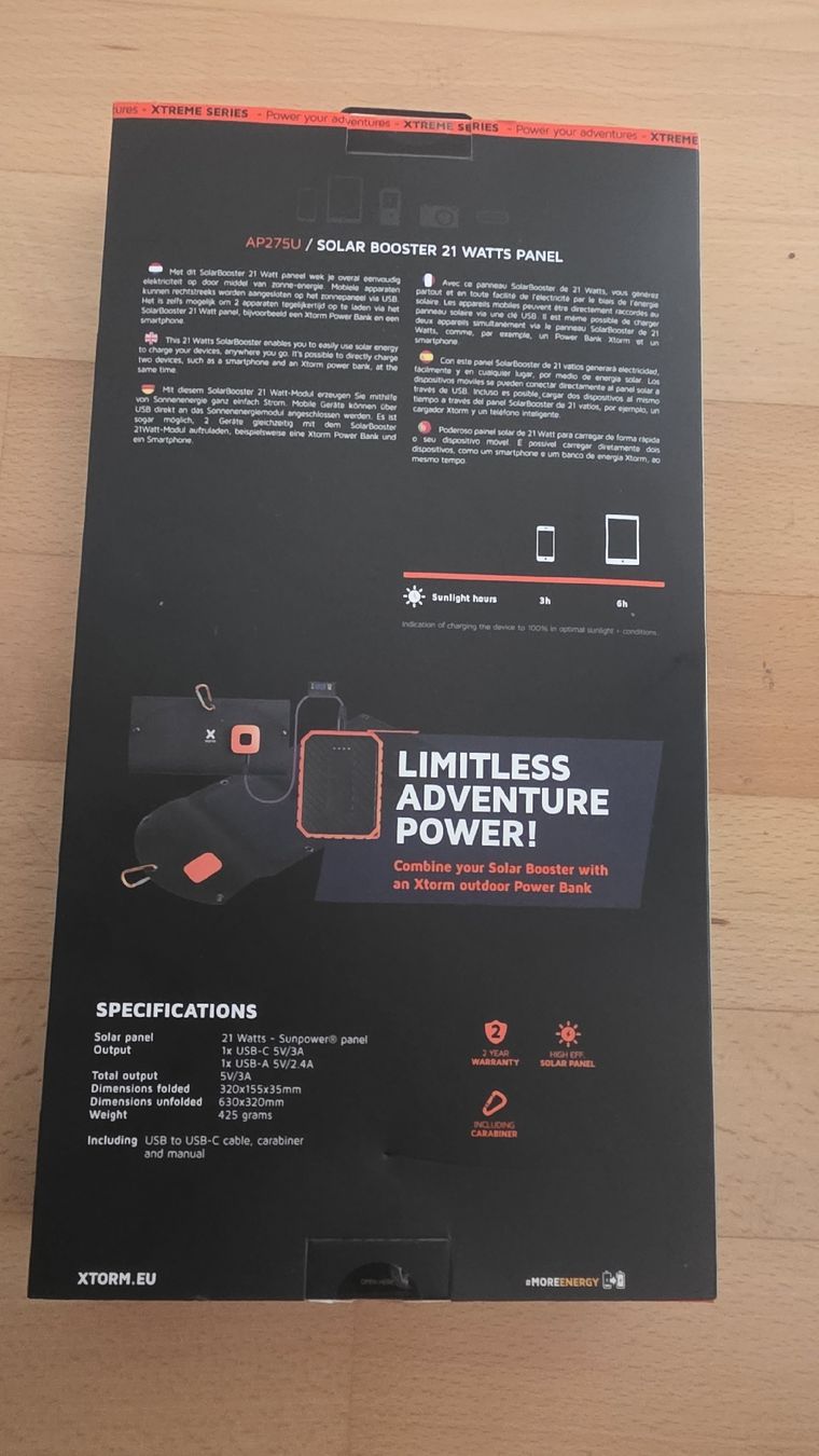 Solargeräte und Solarprodukte: Xtreme Solar Panel 21W - OVP Top Zustand! – Neu und originalverpackt aus Binningen von Hofka64 1