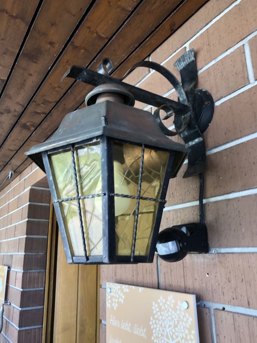 Lampade: 3 Aussenlampen Antik – Usato da Goldingen venduto da Banago61 1