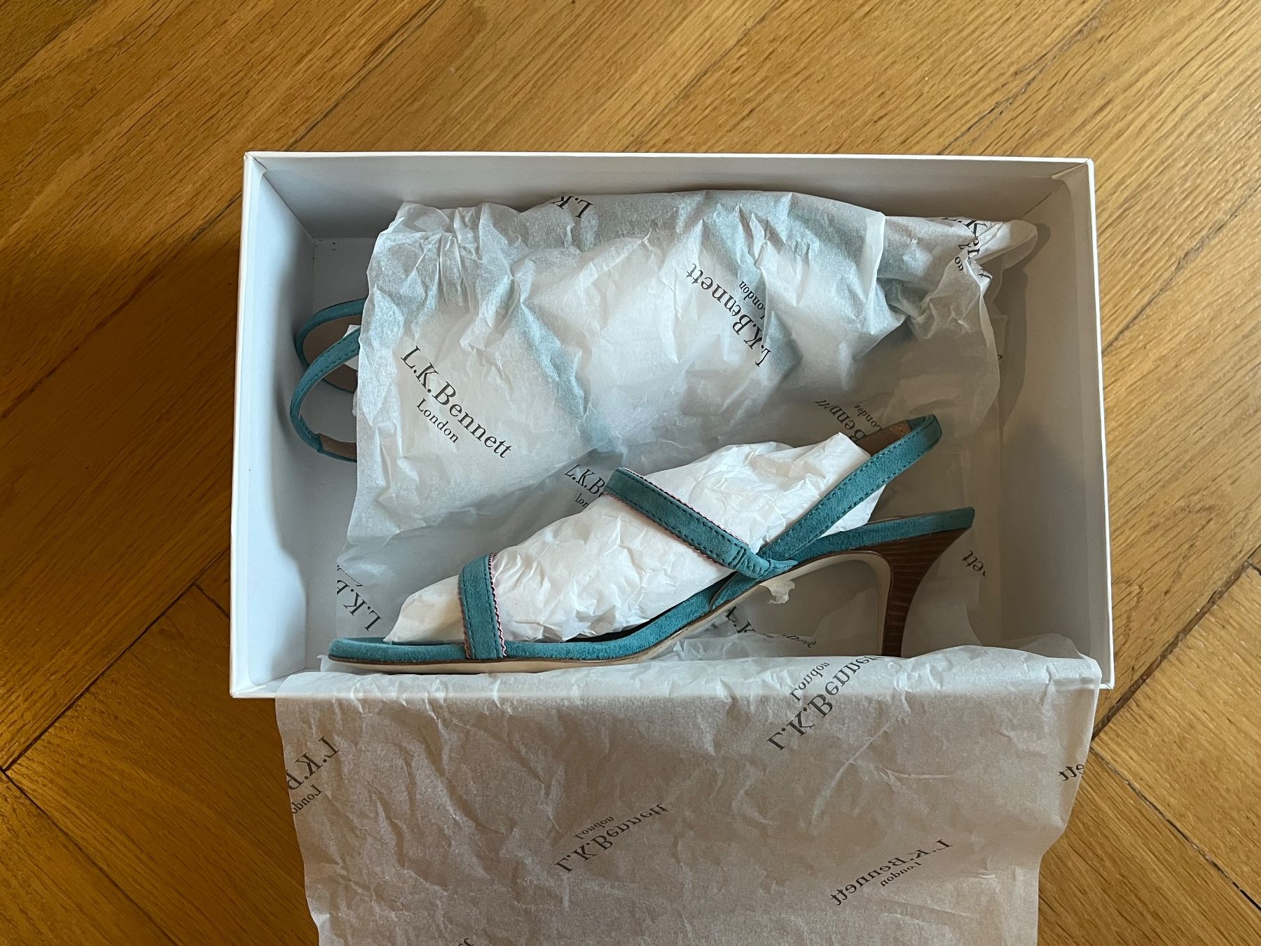 Scarpe da donna: L. K. Bennett Sandalen, Gr. 39, neu! – Nuovo e nell'imballaggio originale da Zürich venduto da vintage_for_you 2