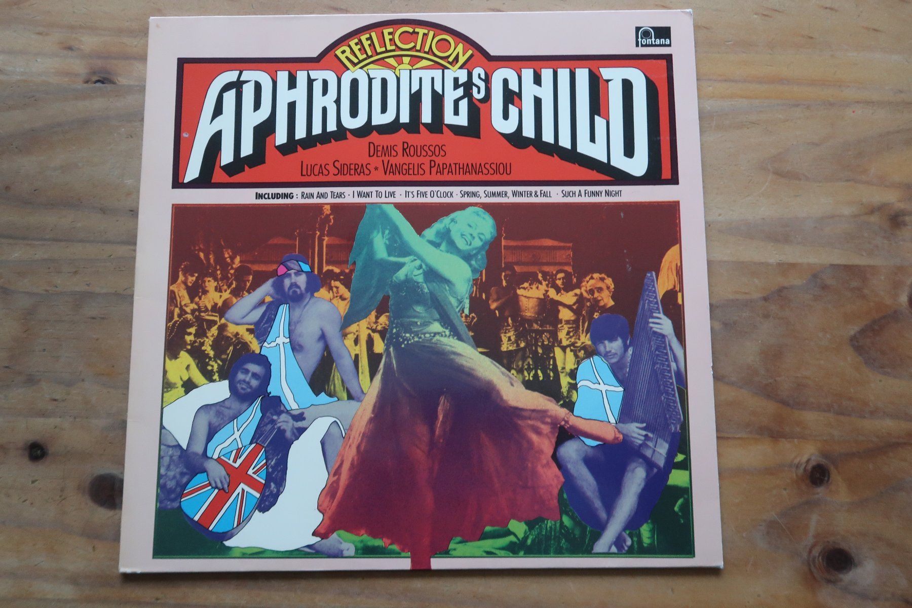 Dischi in vinile: APHRODITE'S CHILD - REFLECTION - PROG ROCK VINYL LP – Usato da Basel venduto da Patiscat