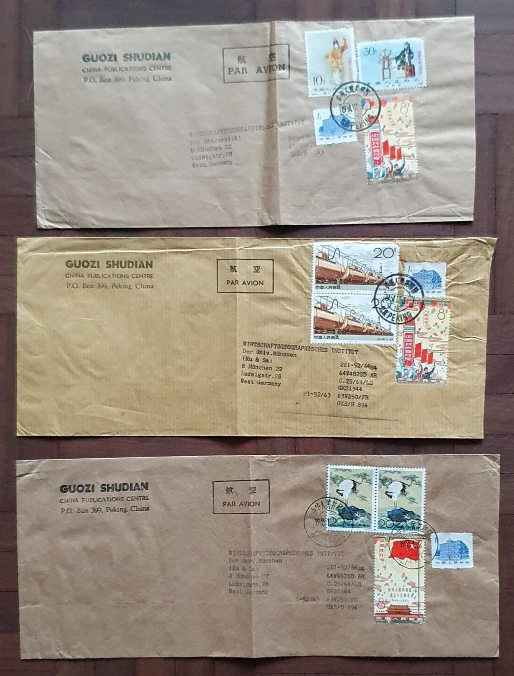Alle Briefmarken: Lot Briefe und Belege China – Gebraucht aus Kreuzlingen von Rschweiz1 2