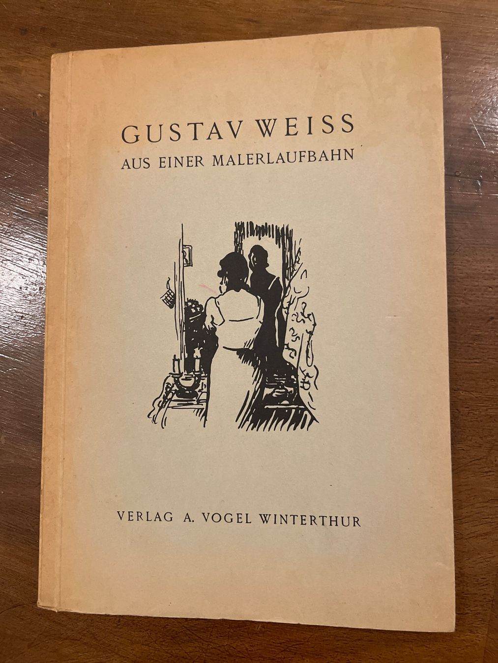 Livres: Gustav Weiss  Aus einer Malerlaufbahn – D'occasion à Wangen ZH par via_g5br