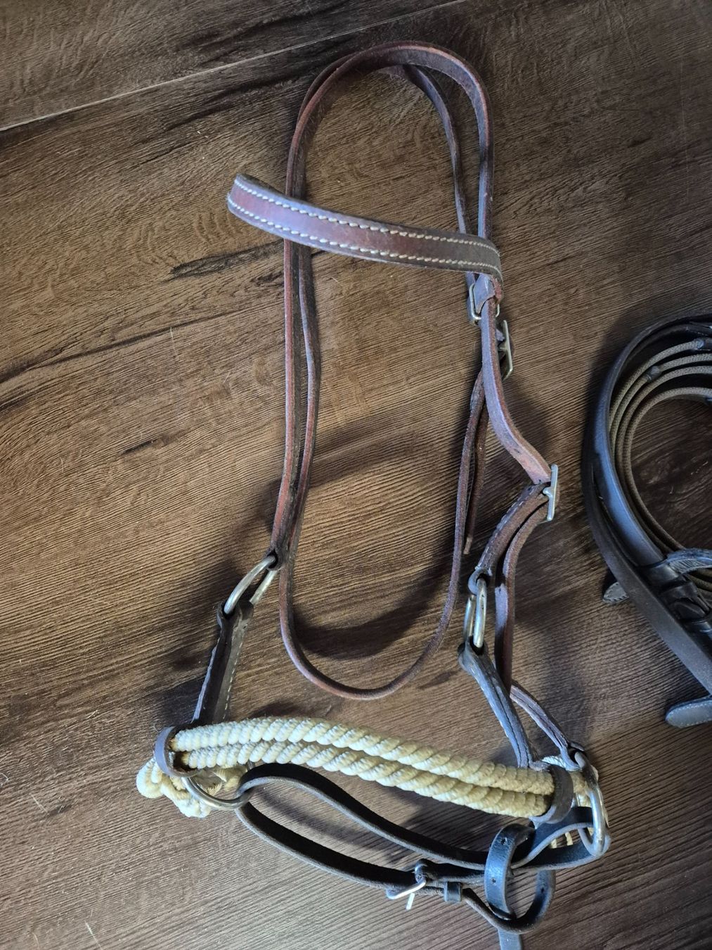 Brides, licols: Zaumzeug Gebisslos Sidepull Full – D'occasion à Meggen par Orrinka20 1