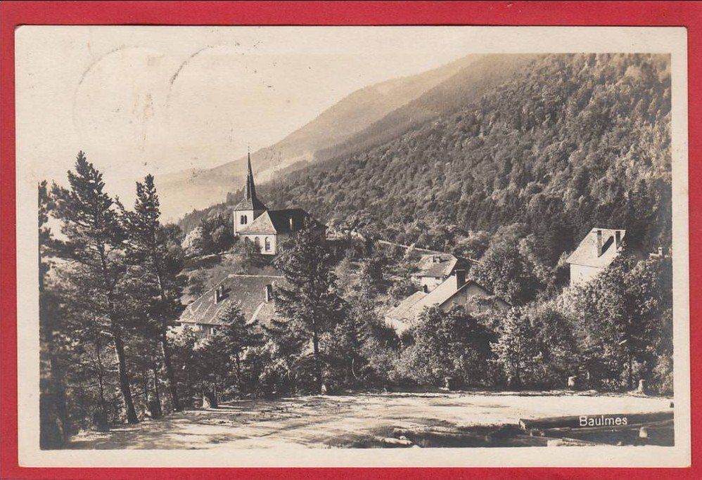Ansichtskarten: BAULMES 1922 – Gebraucht aus Grüningen von Kartenlaube