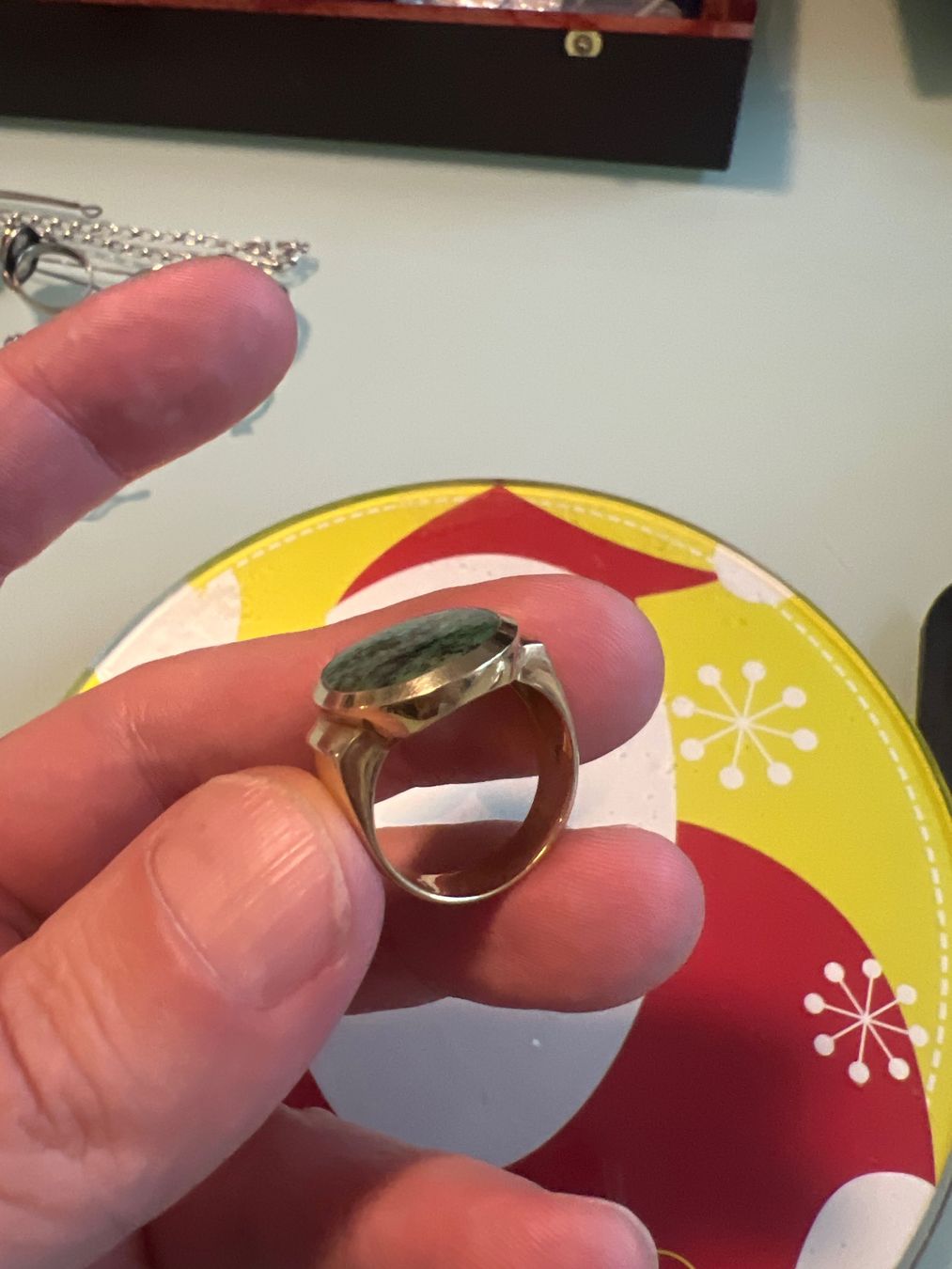 Anelli: 2 585 Gold Ringe mit Edelsteinen – Usato da Oftringen venduto da Ramsesundosiris 4