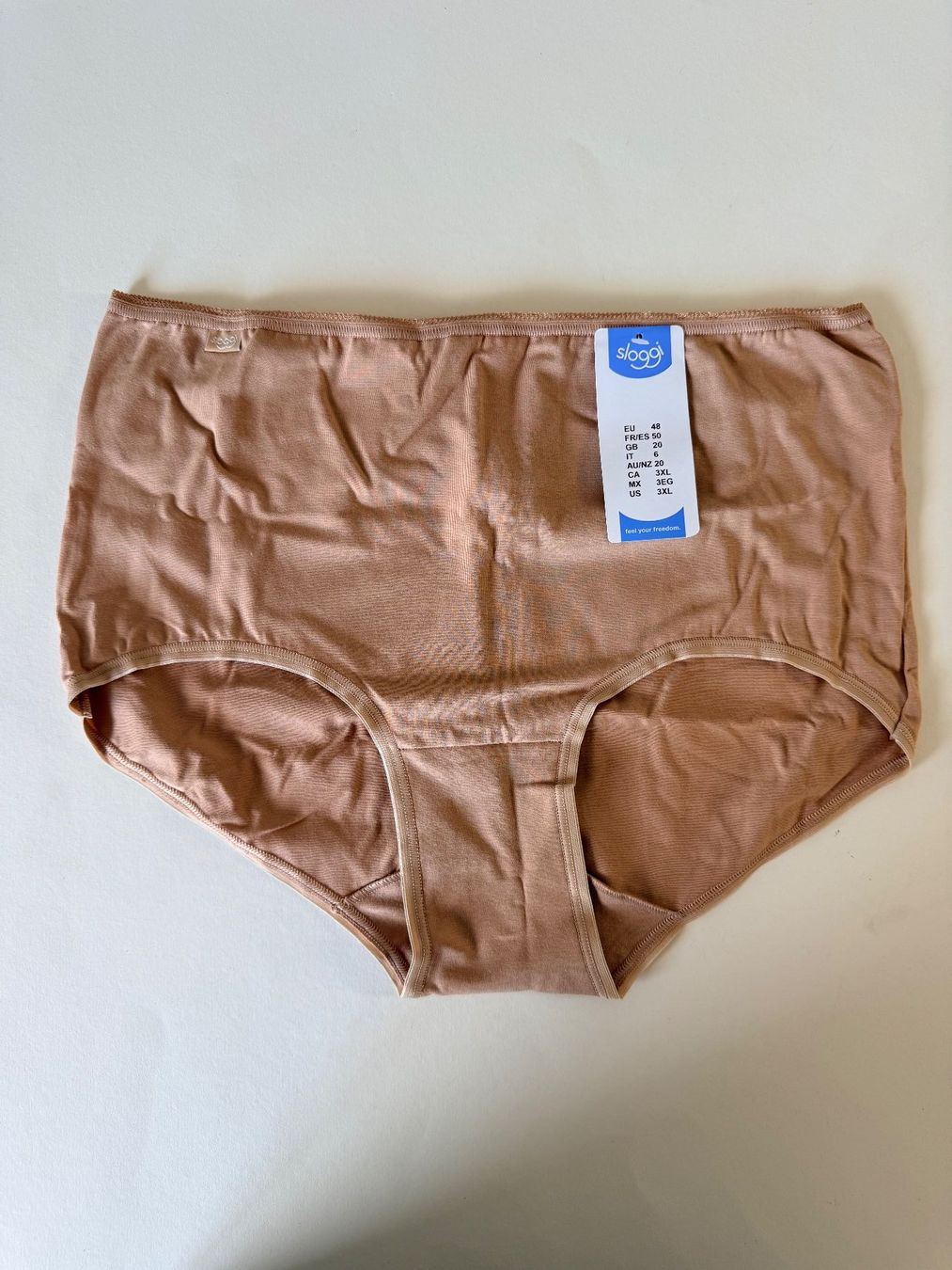 Sloggi Altra biancheria intima: SLOGGI Cotton, Slip Midi, Grösse 48, Farbe Braun – Nuovo e nell'imballaggio originale da Rudolfstetten venduto da gst_g7xl 3