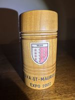 Rare pot souvenir Valais Expo 2002 - St-Maurice, Suisse