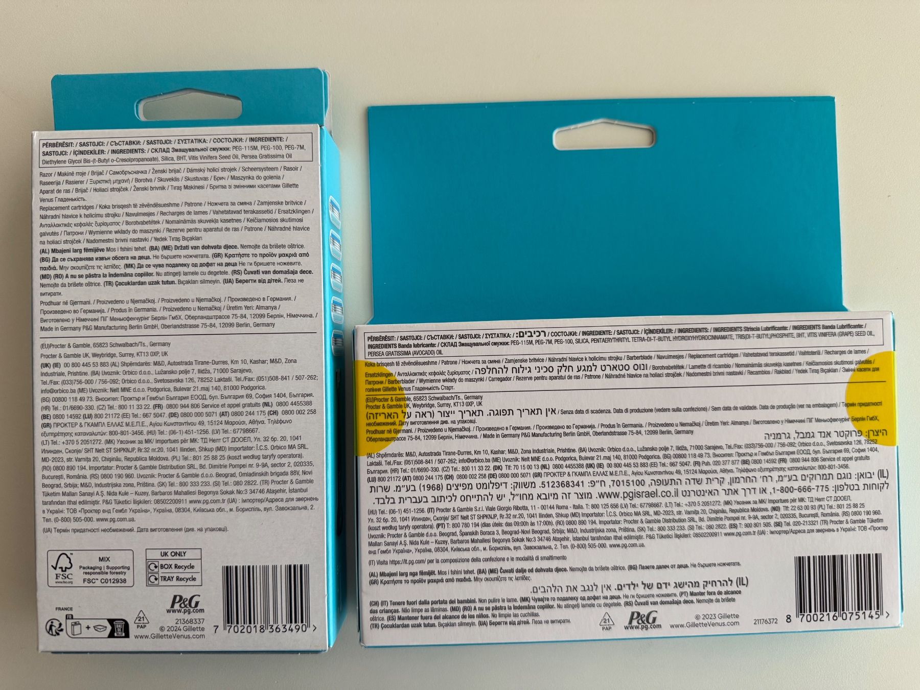Gillette Rasierapparate & Rasierklingen: Gillette Venus Smooth Start, 16 pcs – Neu und originalverpackt aus St-Gingolph von GoldenKeys 1