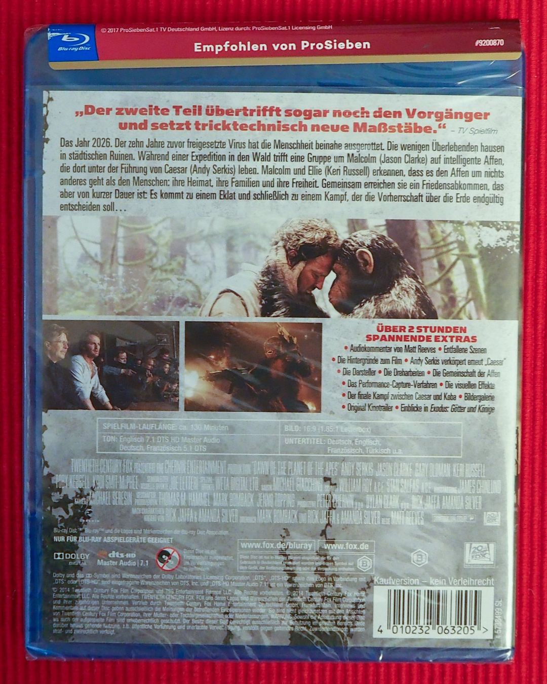 Tutti i DVDs: Planet der Affen - Trilogie / neu und originalverpackt – Nuovo e nell'imballaggio originale da Chur venduto da big_5zx8 4