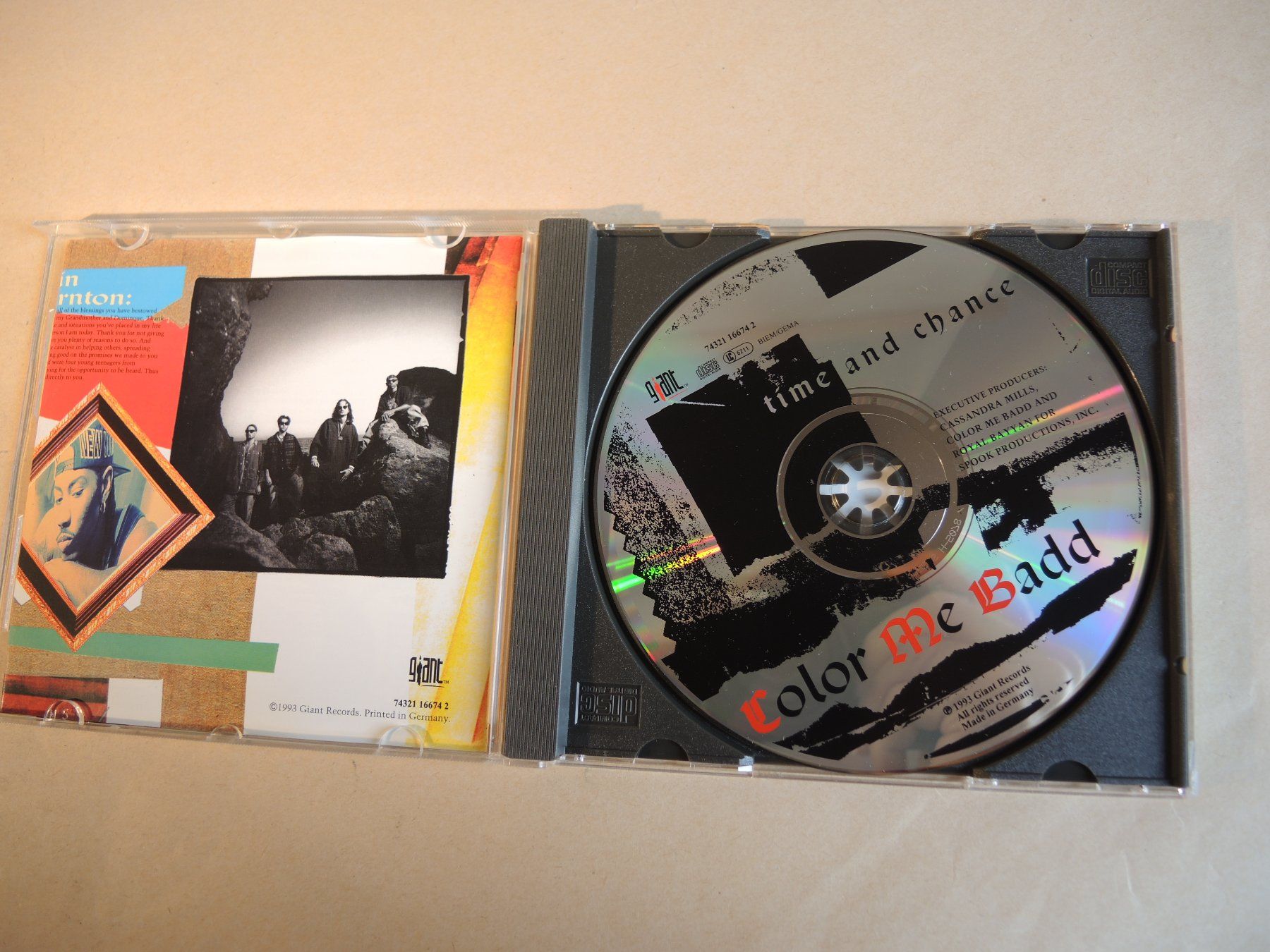 CD: Color Me Badd CD Time and Chance – Usato da Rorschach venduto da maeck8 1