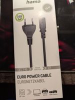 Neues Netzkabel Hama CEE 7/16 auf C7, 1.5m