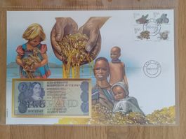 Banknotenbrief Südafrika