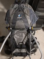 Kindertrage Deuter Kid Comfort II grau guter Zustand
