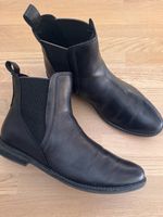 Marco Tozzi Leder Chelsea Boots schwarz Gr. 39 – sehr gut