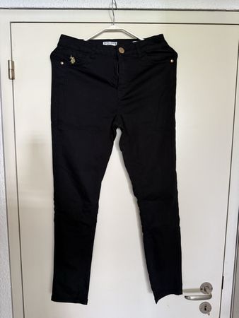 U.S. Polo Assn. trousers black size 38 good condition