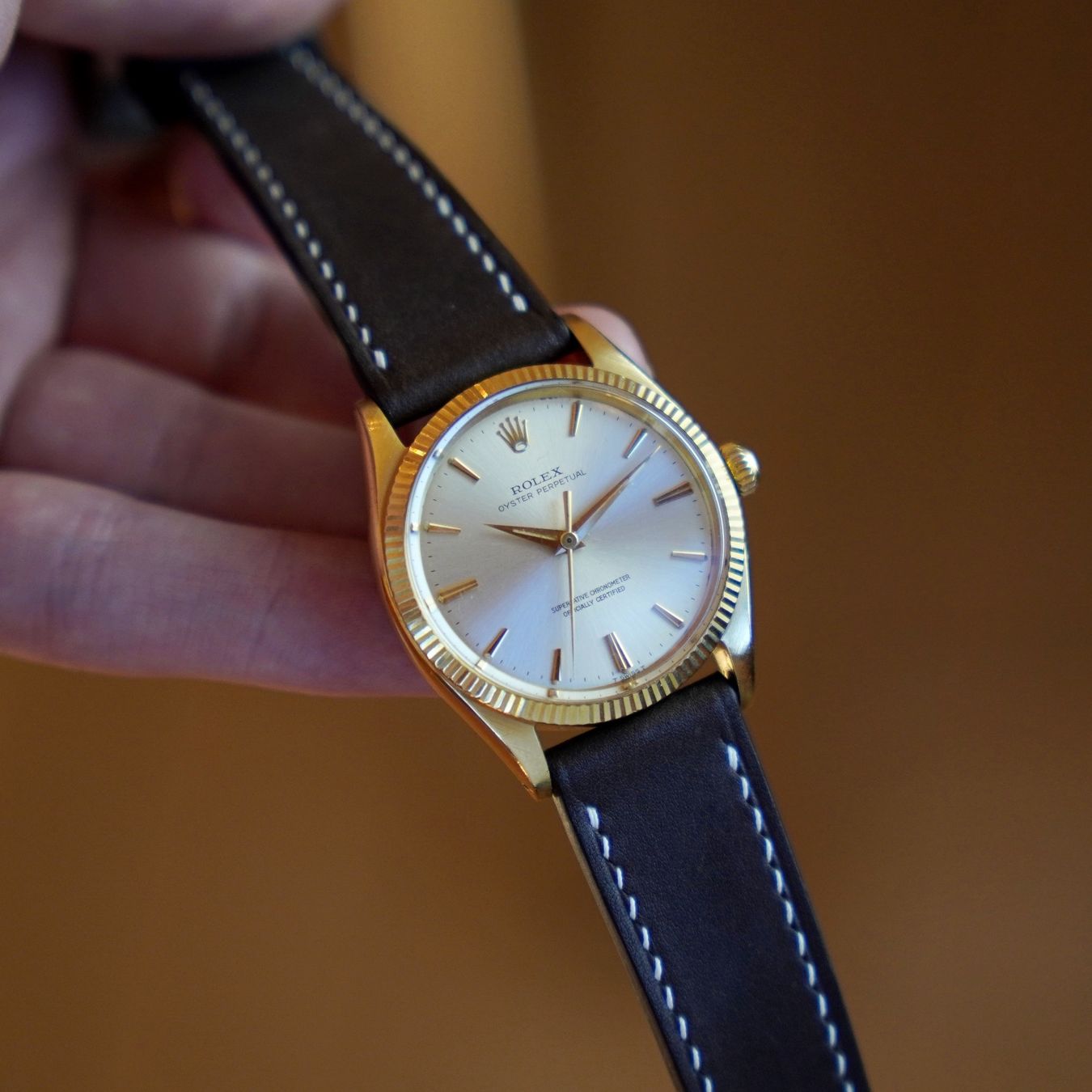 Rolex Montres: Rolex Oyster Perpetual 18k 34mm – D'occasion à Kreuzlingen par GRAFCLASSICS 3