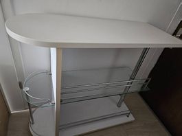 Meuble étagères multifonctions blanc 