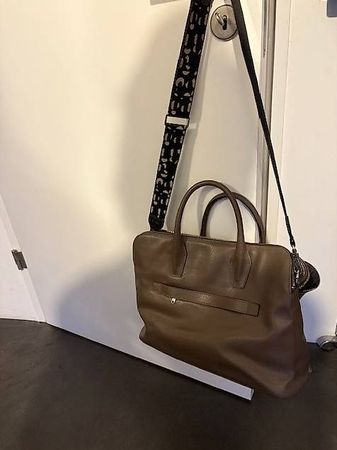 Bree Handtasche für Laptop, Farbe warmes graubeige