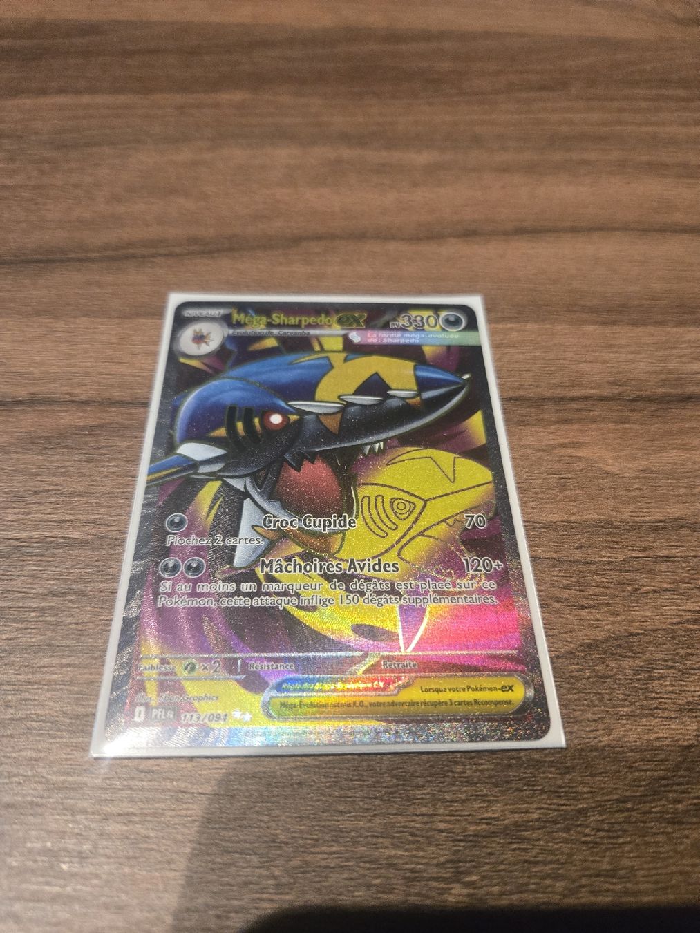 Pokémon Carte collezionabili: Flammes Fantasmagoriques Méga-Sharpedo 113/094 – Nuovo (secondo la descrizione) da Rossinière venduto da seb_68fd