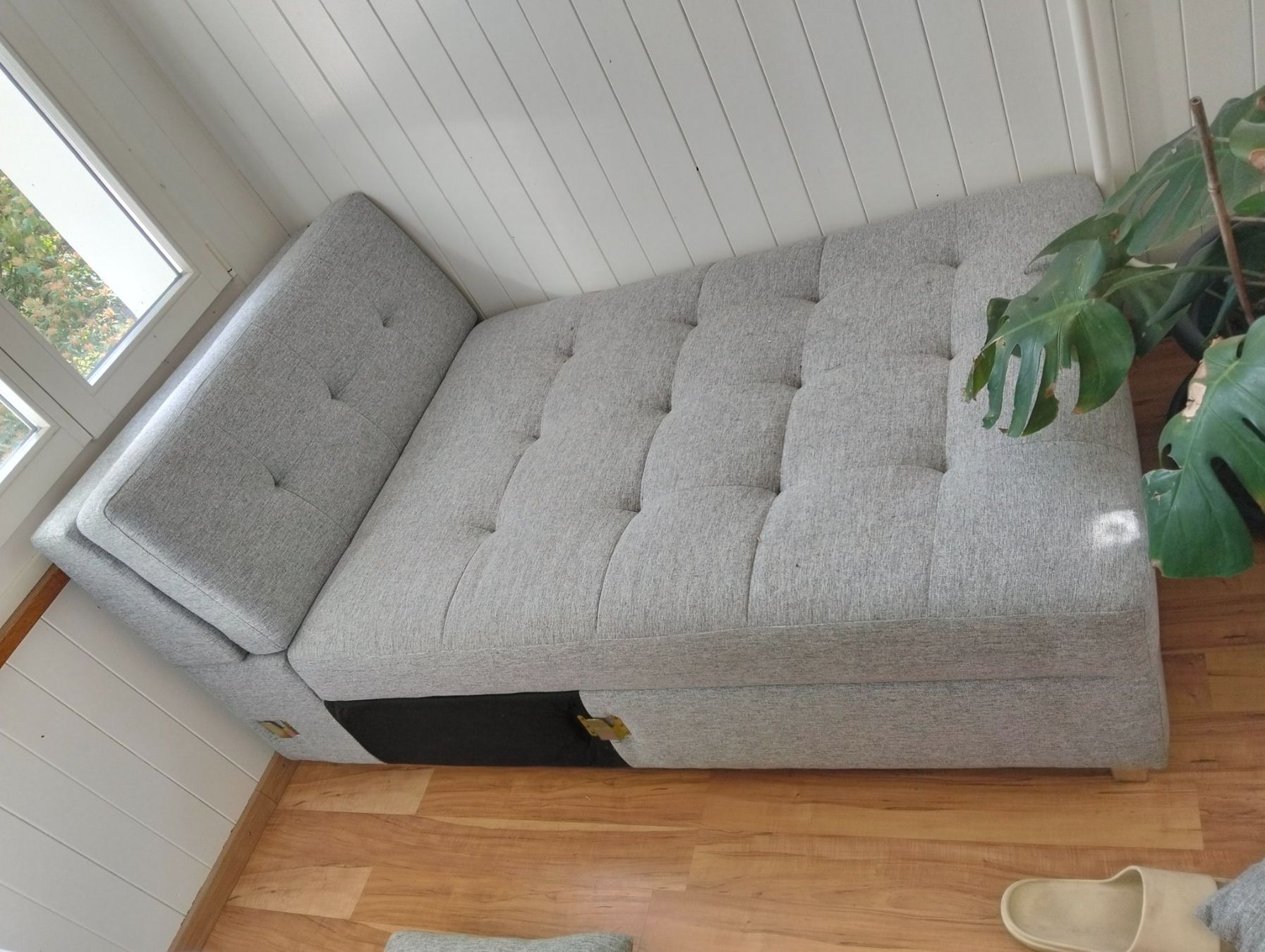 Gonser Divani: Sofa Stoff grau – Usato da Lyss venduto da yan_zq9y