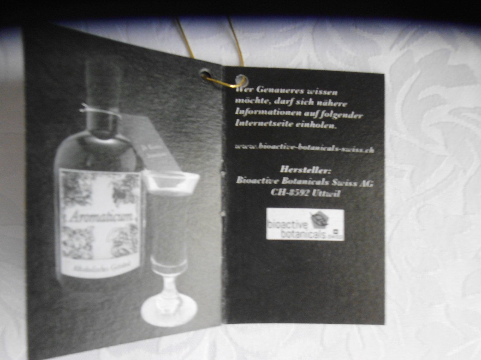 Bevande alcoliche: Aperitiv *NEUHEIT Aromaticum  Auszüge aus Beeren und Kräuter – Nuovo e nell'imballaggio originale da Walenstadt venduto da Pluisa 6