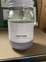 Kerze Cotton