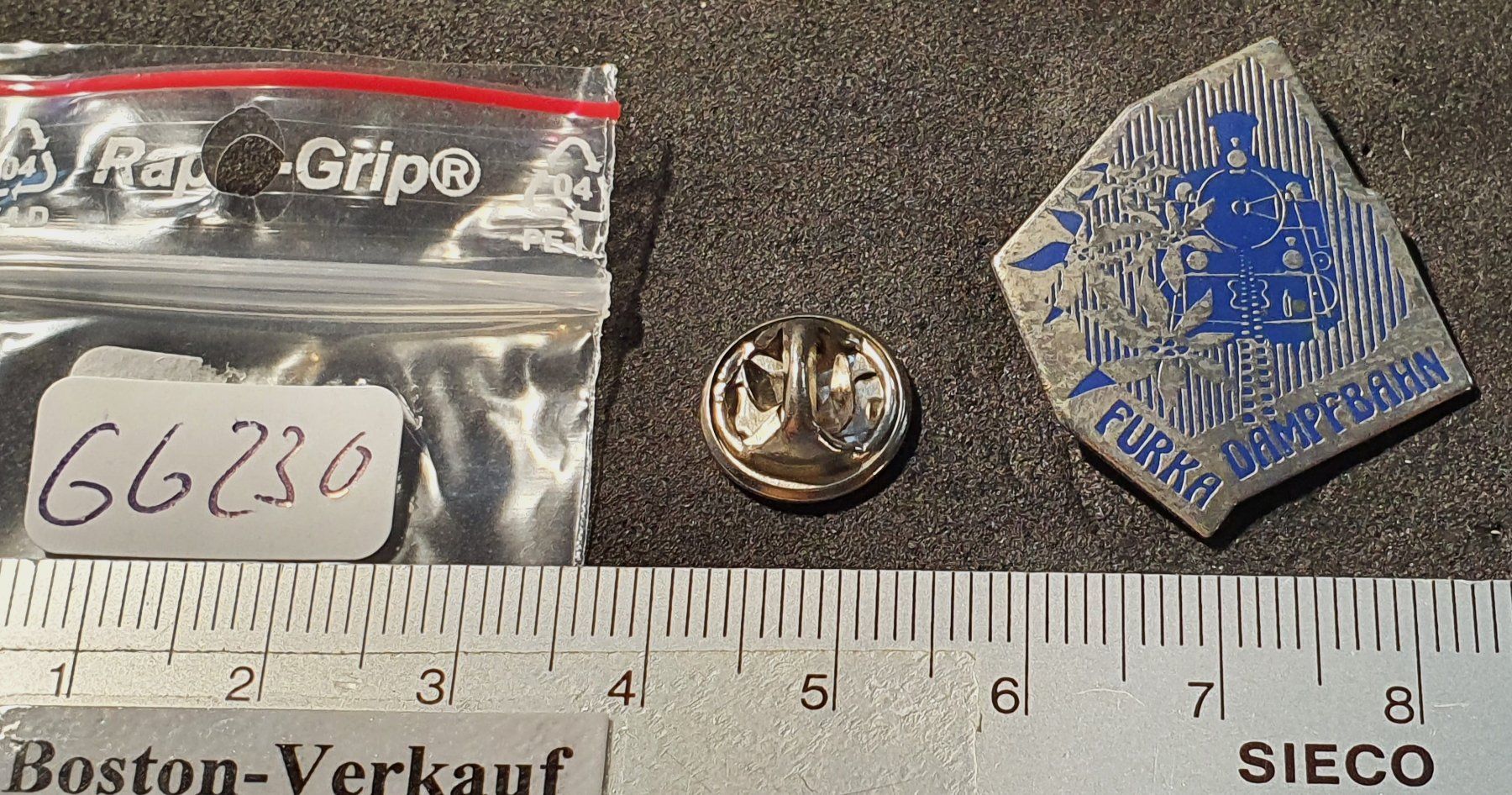 Placchette & Badge: GG230 - Pin Furka Dampfbahn – Usato da Reinach BL venduto da Boston-Verkauf 1