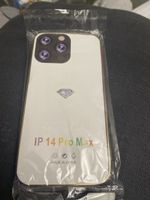 iPhone 14 Pro Max Huellen, neu, glitzernd, Goldrand, 45 Zeic
