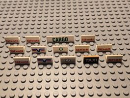 Lego 14x Paneel mit Muster