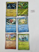6 Pokémon Karten Set gemischt japanisch englisch 