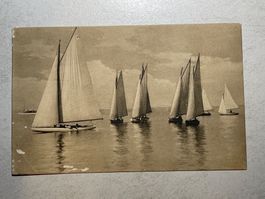 Les barques du Léman voiliers latins 1912