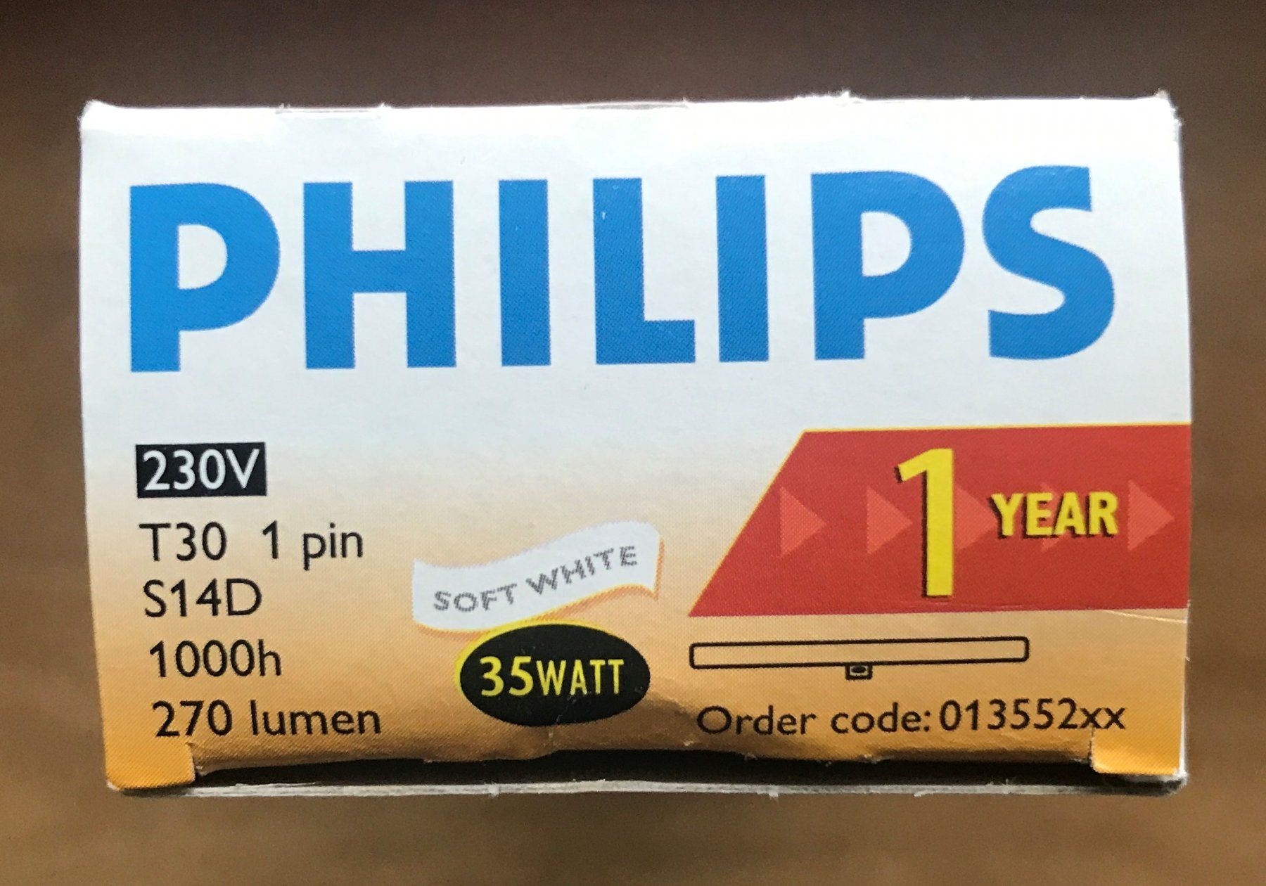 Lampade: PHILIPS Soft White S14d 35W – Nuovo e nell'imballaggio originale da Stäfa venduto da Wdsoft 3