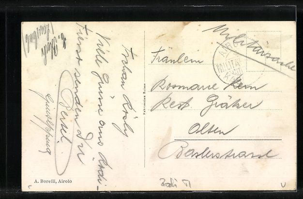 Cartoline postali: AK Rodi-Fiesso, Totalansicht – Usato da Berlin venduto da bartko-reher 1