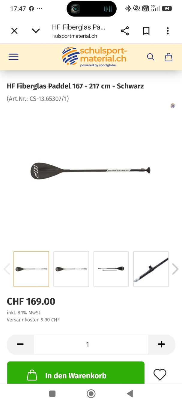 Surfboards & Schwimmbrette: SUP Padel – Gebraucht aus Konolfingen von dom_t6m6 2