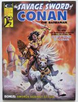 SAVAGE SWORD OF CONAN #8 DEATH-SONG CURTIS MAGAZINE 1975