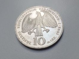 🇩🇪 10 Mark 1998 J - Silver 15.5g .925 (Sterling)