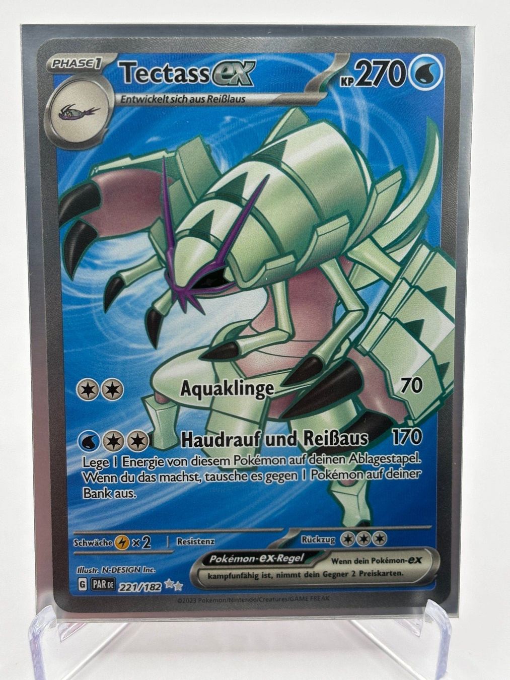 Pokémon Carte collezionabili: Paradoxrift - Tectass ex  (PAR 221) - Deutsch – Nuovo (secondo la descrizione) da Allschwil venduto da Bullach