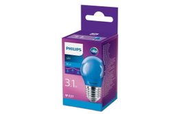 Philips LED 3,1 W (25 W) E27, Blau