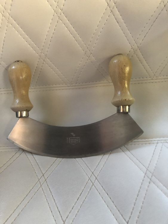 Wiegemesser 40 Cm – Metzgermesser Aus Edelstahl, Für Fleisch & Kebab