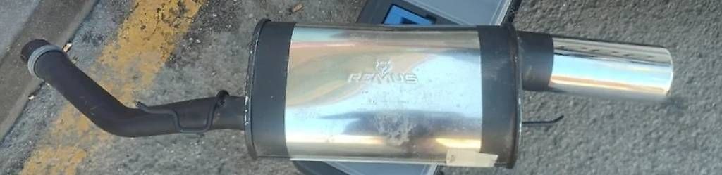 Alle Autoersatzteile: Marmitta originale Remus per Renault Clio Williams – Gebraucht aus Locarno von Enzo1985 3