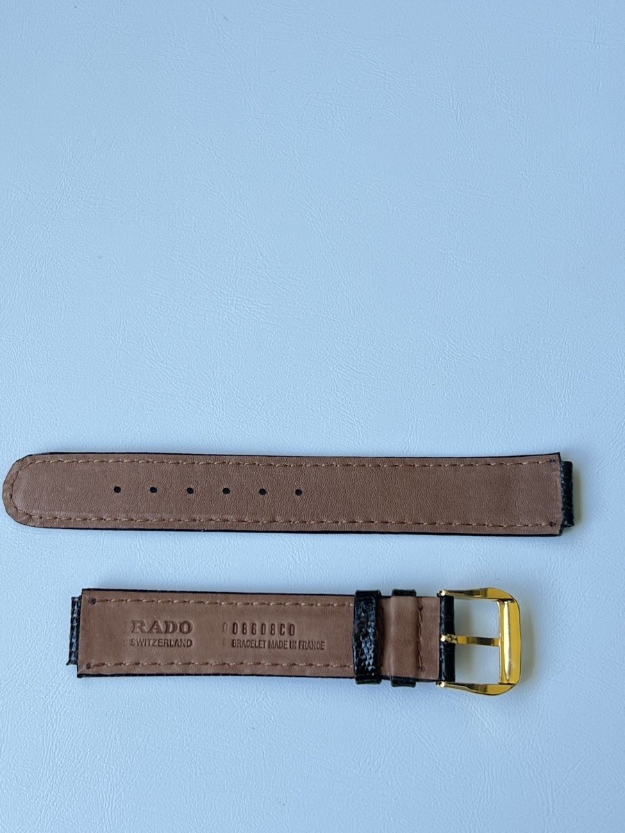 Rado Orologi: Rado Uhrenarmband Leder – Nuovo (secondo la descrizione) da Winterthur venduto da gue_yf9d 1