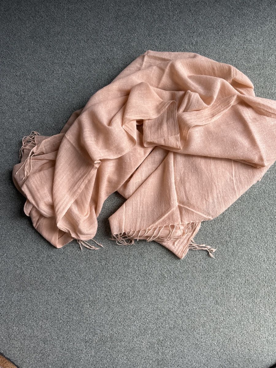 Foulard & Sciarpe: Zarter Kaschmir Schal, Beige/rosa – Usato da Wangen SZ venduto da futura14