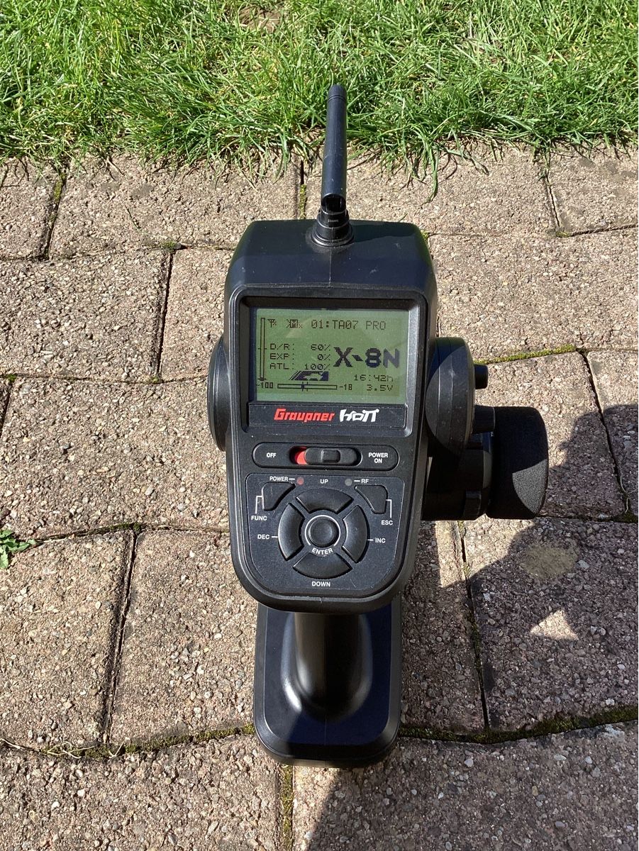 Graupner Modellismo RC: Fernsteuerung Graupner X-8N – Usato da Abtwil SG venduto da Cougar80 4