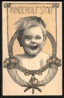 Zürich, Kinderhilfstag 1913, umkränzte