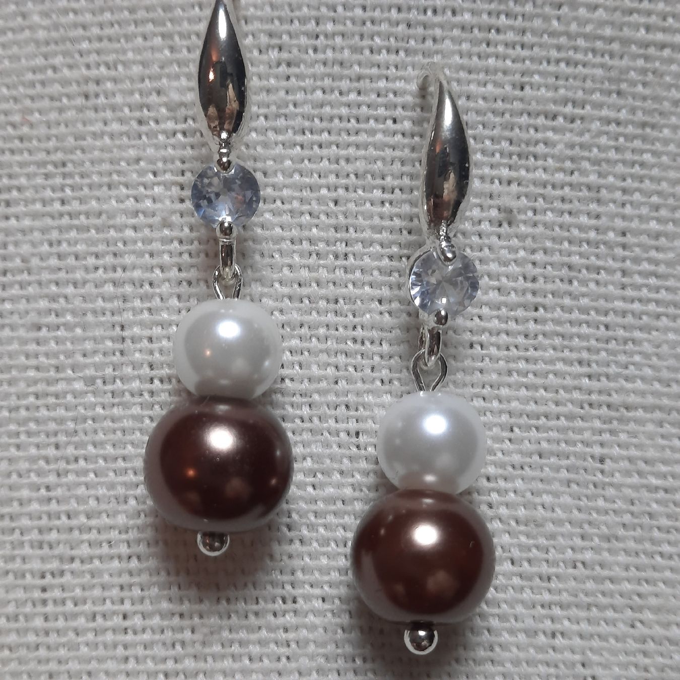 Perle (finte): Elegante Ohrringe mit Perlen, neuwertig – Nuovo (secondo la descrizione) da Solothurn venduto da lsc_pf99 6
